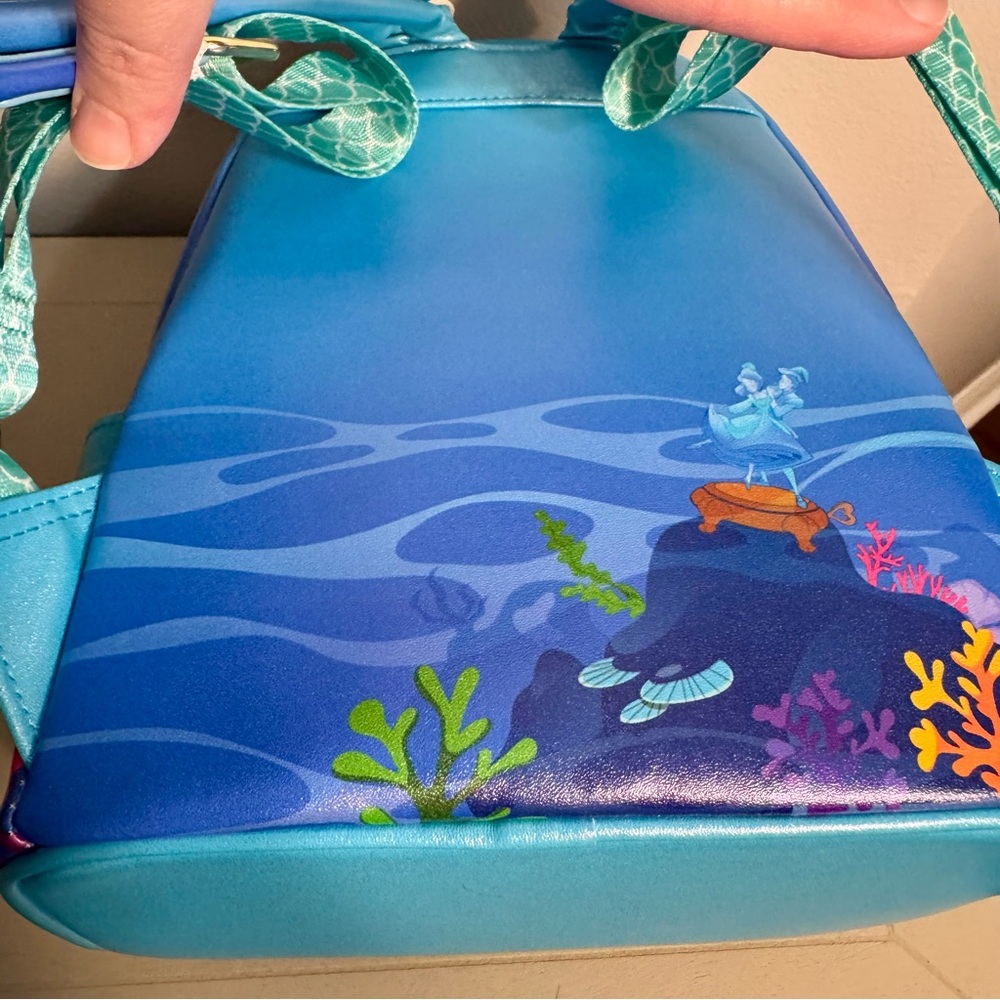 NWT. Loungefly Disney The Little Mermaid 35th Anniversary backpack - Picture 11 of 13
